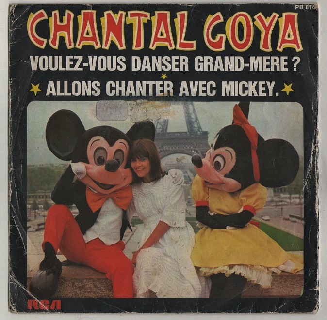 Acheter disque vinyle Chantal Goya allons chanter avec mickey/voulez-vous danser grand-mère a vendre